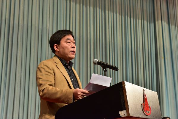 山东省教育厅民办教育与继续教育处处长梅亚宁作重要讲话