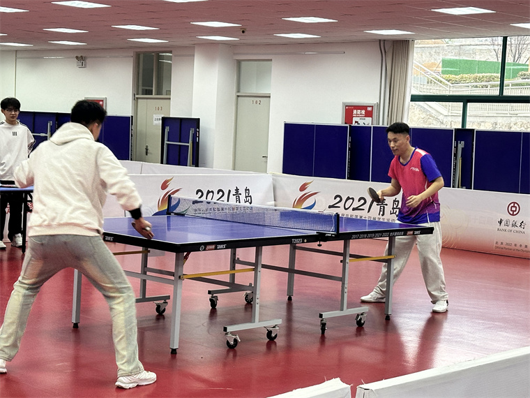 青岛黄海学院乒乓球联赛圆满落幕