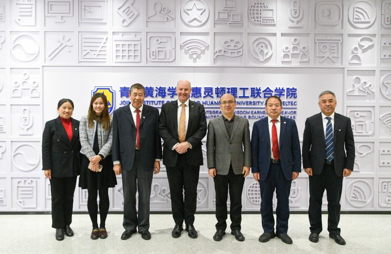 新西兰驻华大使乔文博一行来校访问