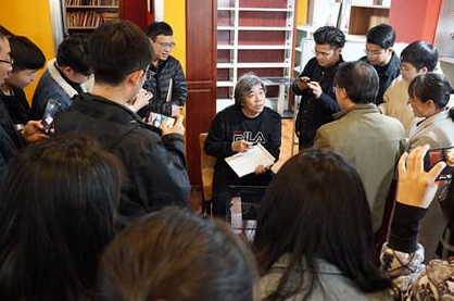 宋文京教授来我校举办“漫话书法欣赏”讲座