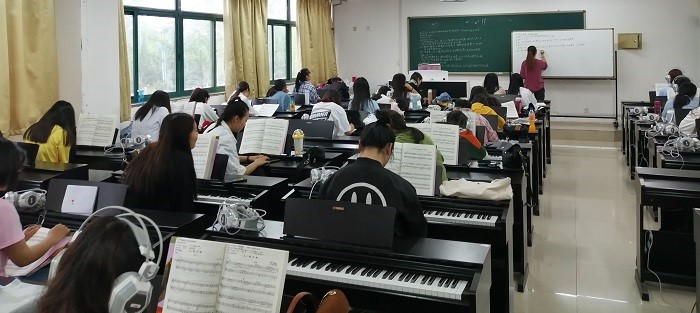 青岛黄海学院第二期钢琴1-5级考级培训考试圆满结束
