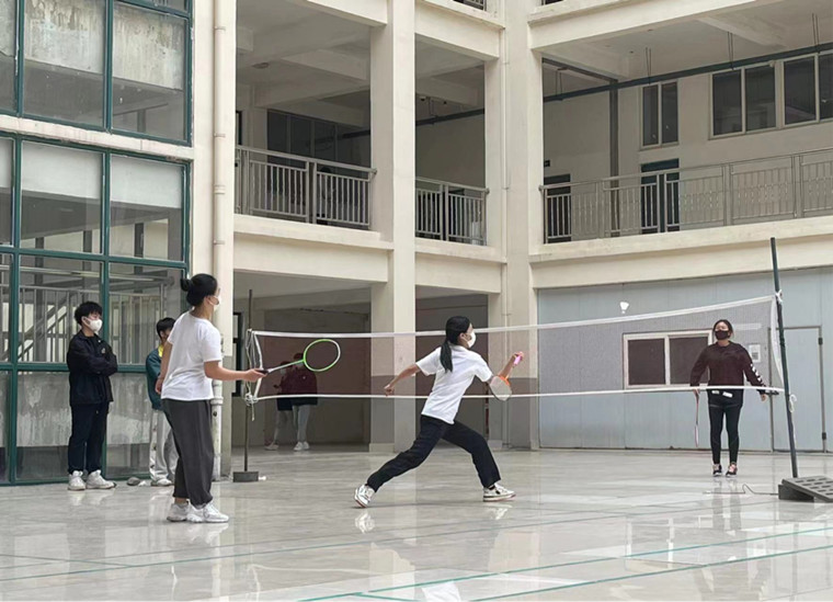 学前教育学院举行春日羽毛球比赛