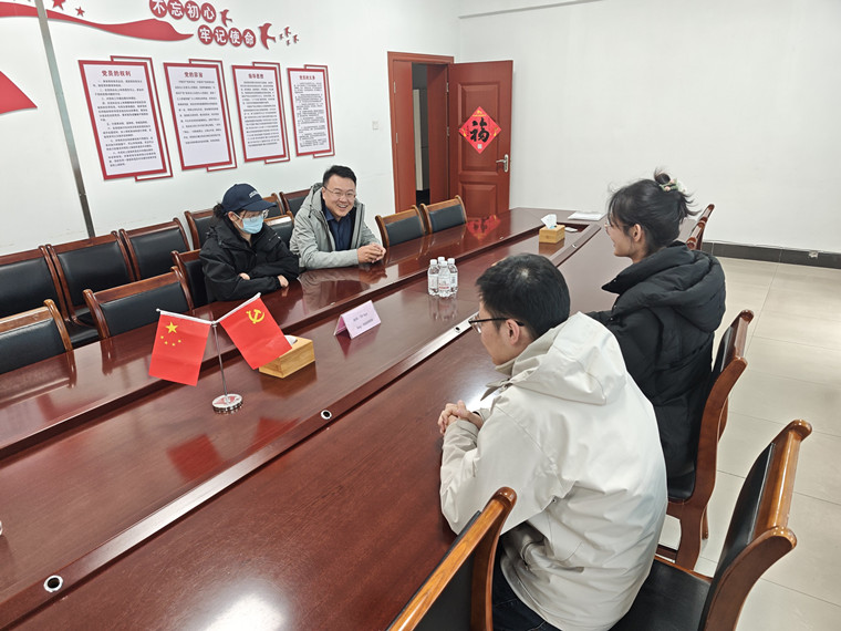 智慧城市工程学院赴青岛建国中际勘察测绘科技信息有限公司走访调研