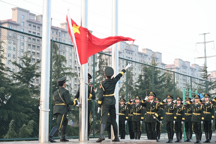 我校举行2026年春季学期升旗仪式