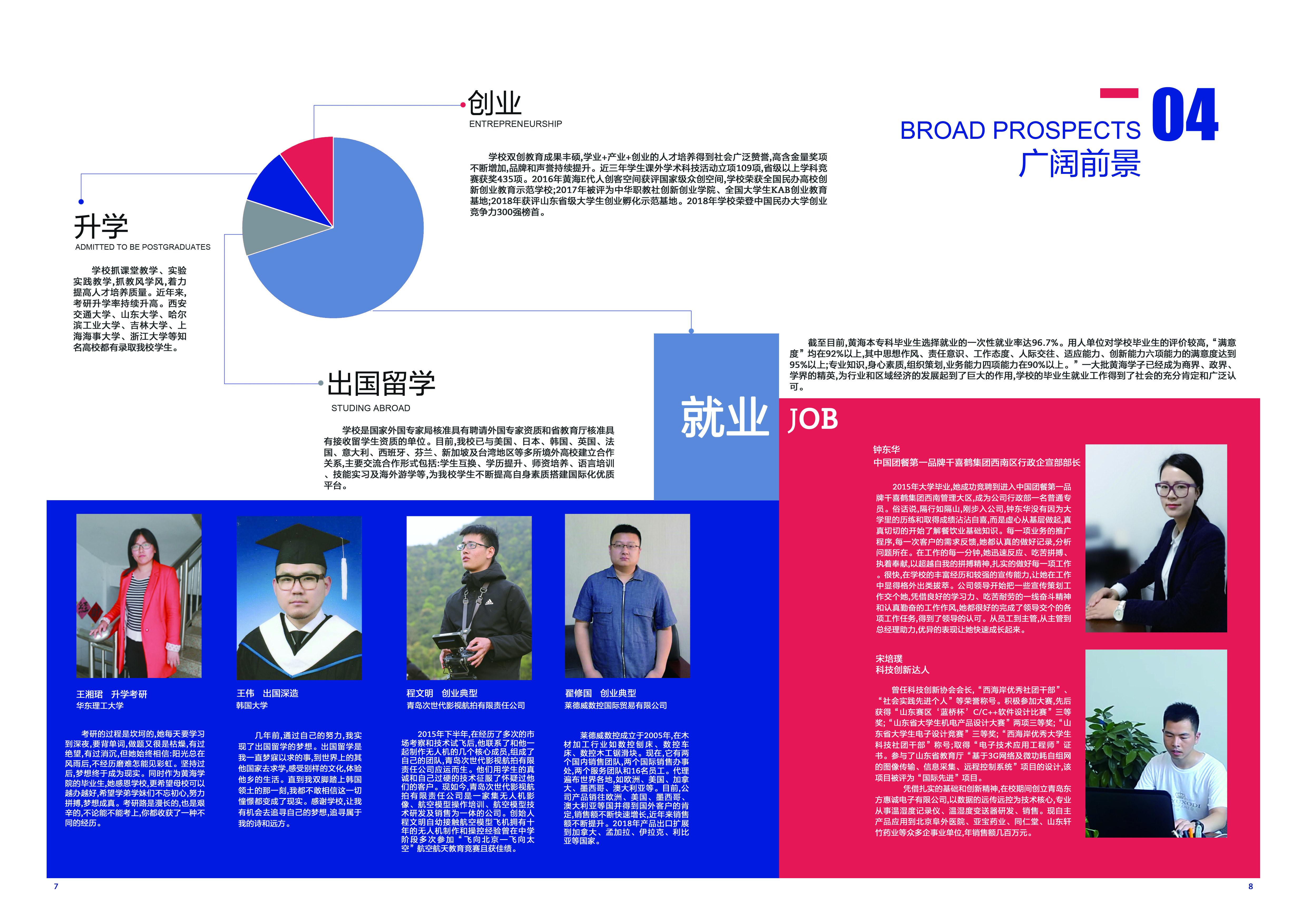 2019青岛黄海学院宣传册
