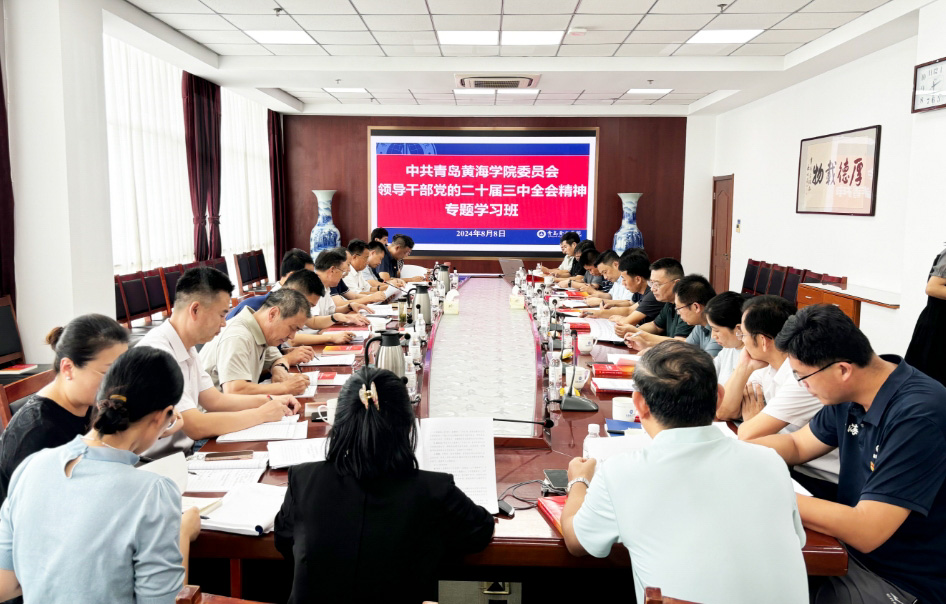 青岛黄海学院举办党的二十届三中全会精神专题学习班