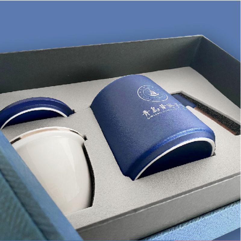 青岛黄海学院文创纪念品——茶杯