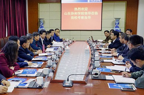 山东协和学院来我校考察交流