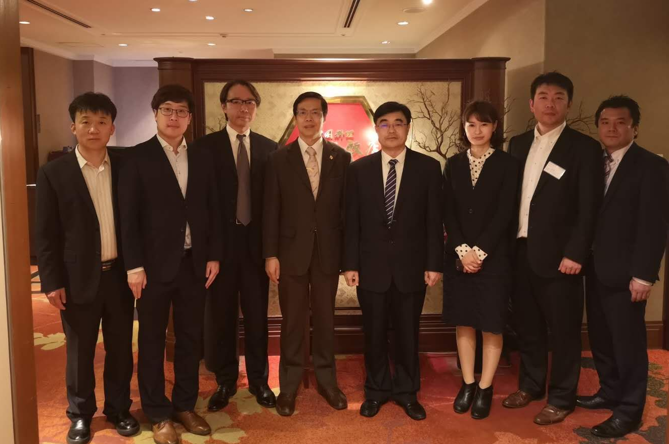 中国留日同学总会与青岛黄海学院商讨合作